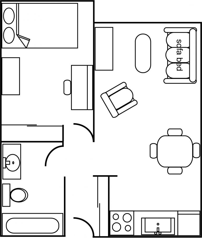 1-Bedroom Suite | Conferences and Accommodation